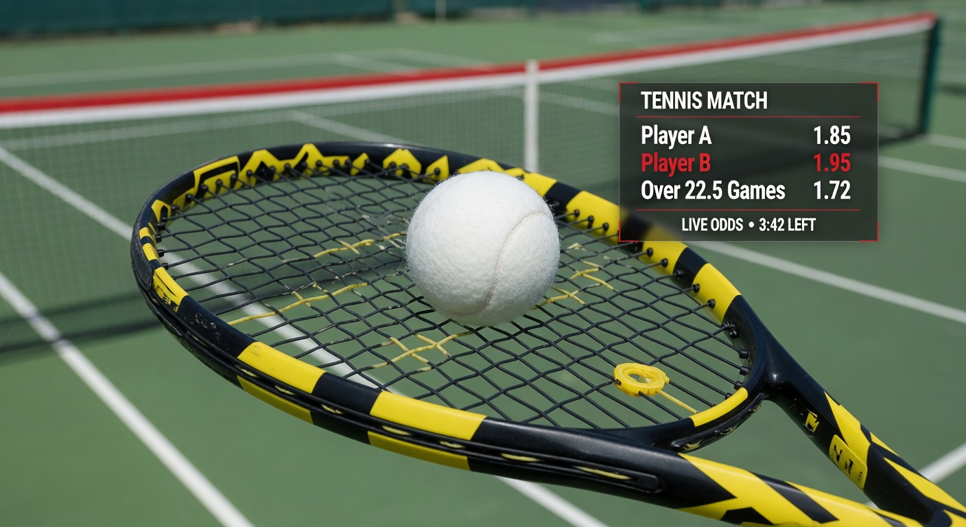 Wie Tennis Wettquoten funktionieren